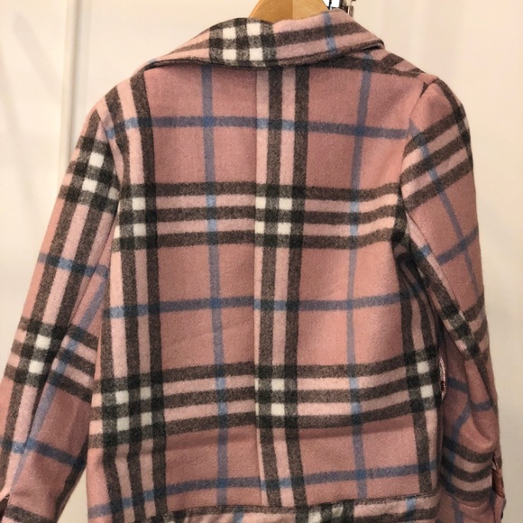 French Bisou Plaid Jacket Sold out - Picture 2 of 3